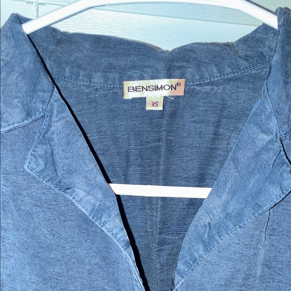 Bensimon Short Sleeve Button Down Shirt - Picture 6 of 11